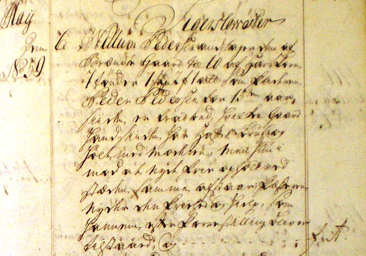 Fæste Designation 1760 - Willum Pedersen