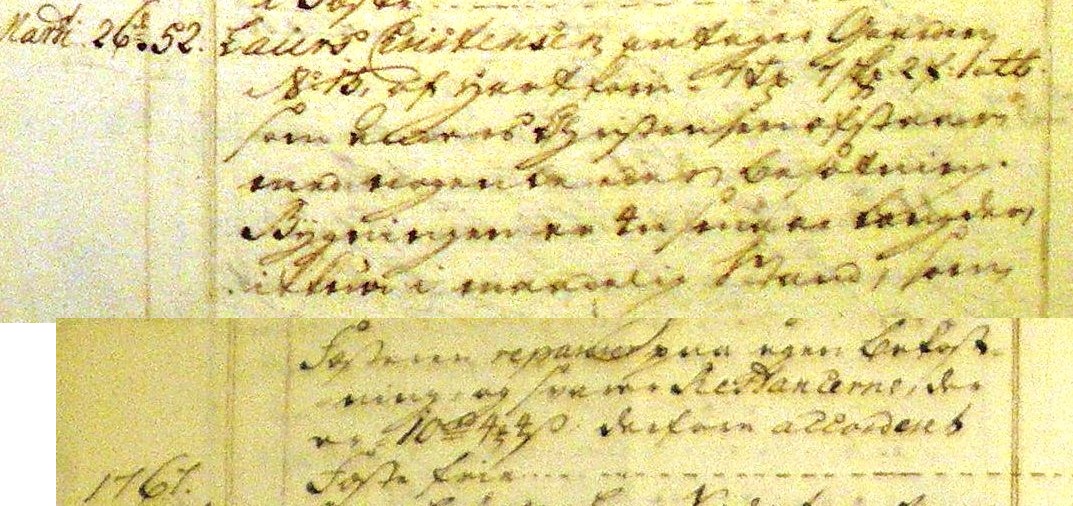 Fæste Designation 1767 - Laurs Christensen