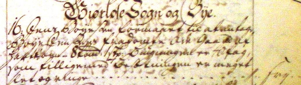 Fæste Designation 1735 - Jens Boyesen