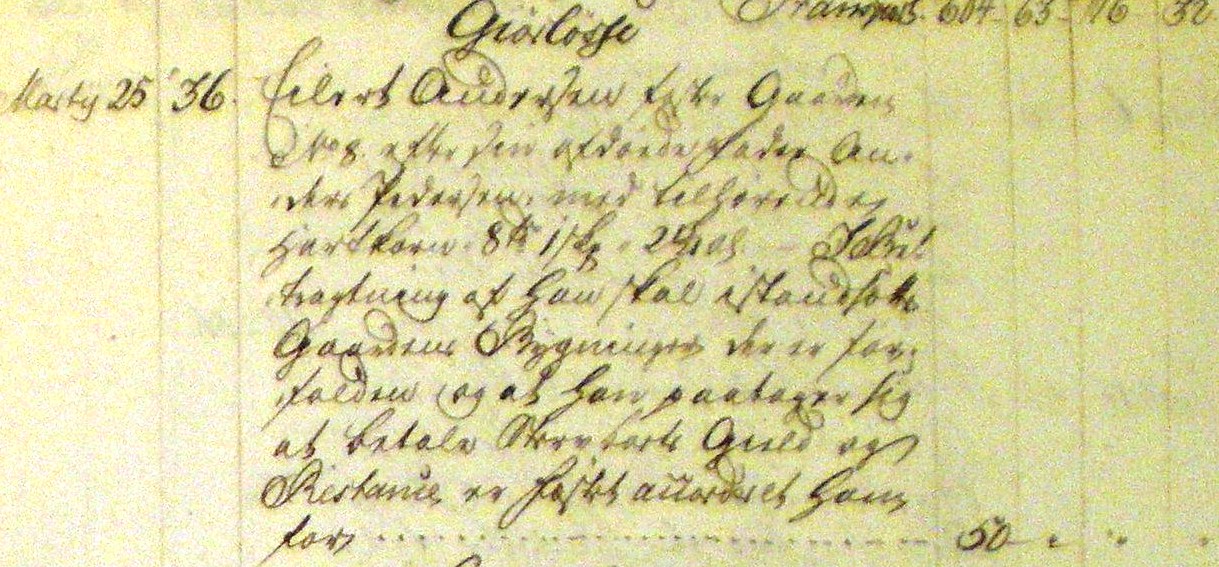 Fæste Designation 1793 - Eilert Andersen