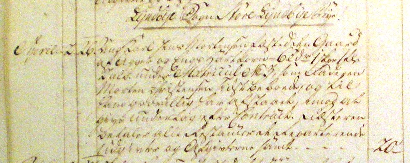 Fæste Designation 1791 - Jens Mortensen