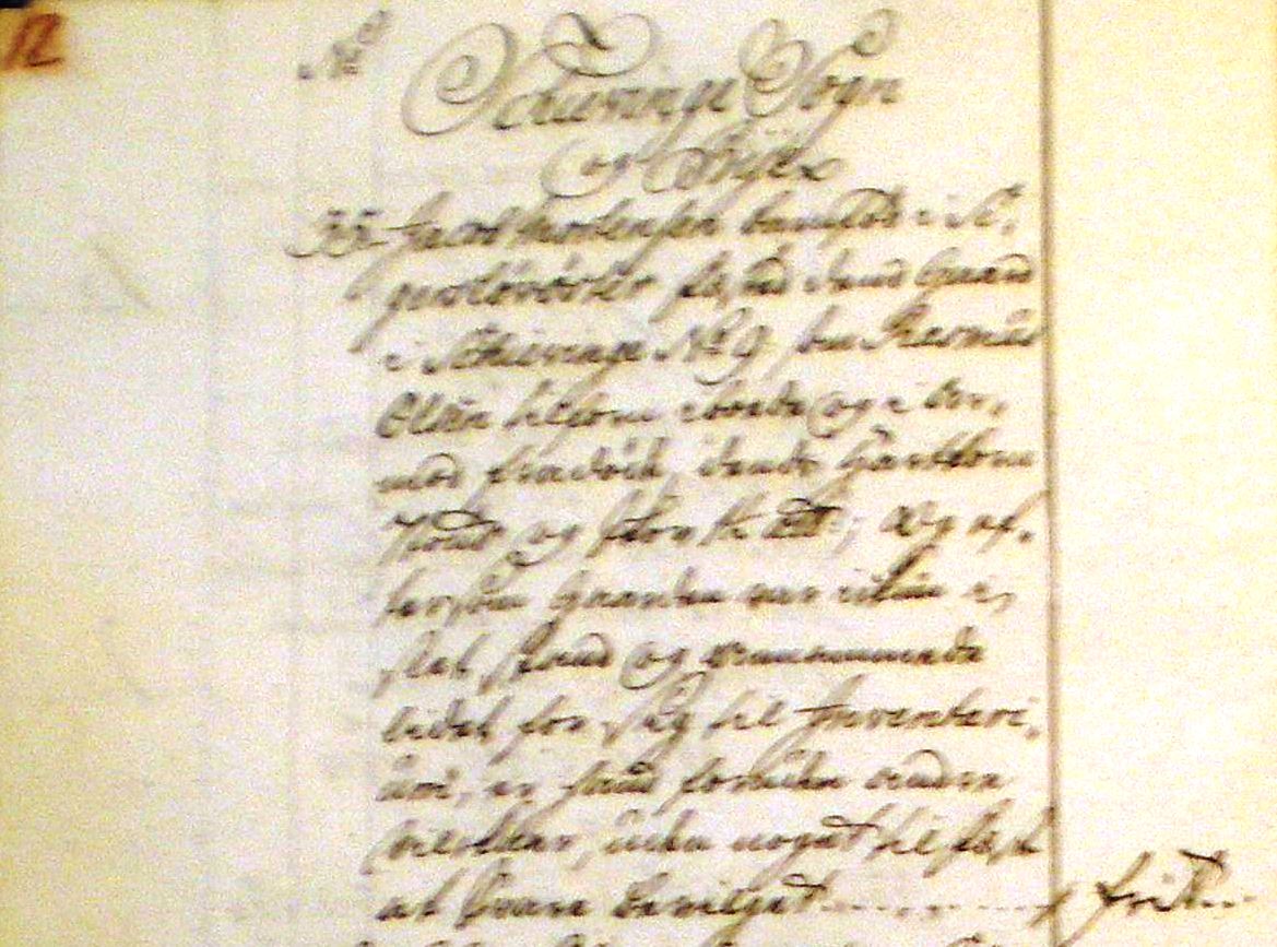 Fæste Designation 1746 - Jacob Mortensen